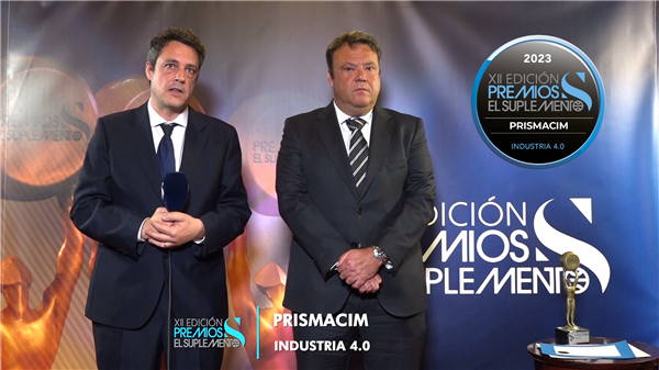 PRISMACIM recibe el galardón como mejor empresa de la Industria 4.0 en los Premios El Suplemento