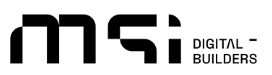 MSI DIGITAL BUILDERS Logo
