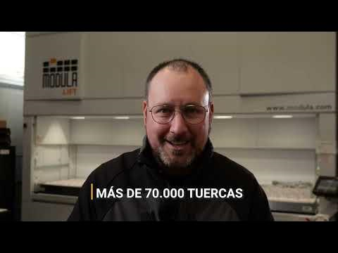 Almacenes automáticos verticales para el sector de la energía solar_Alusin Solar